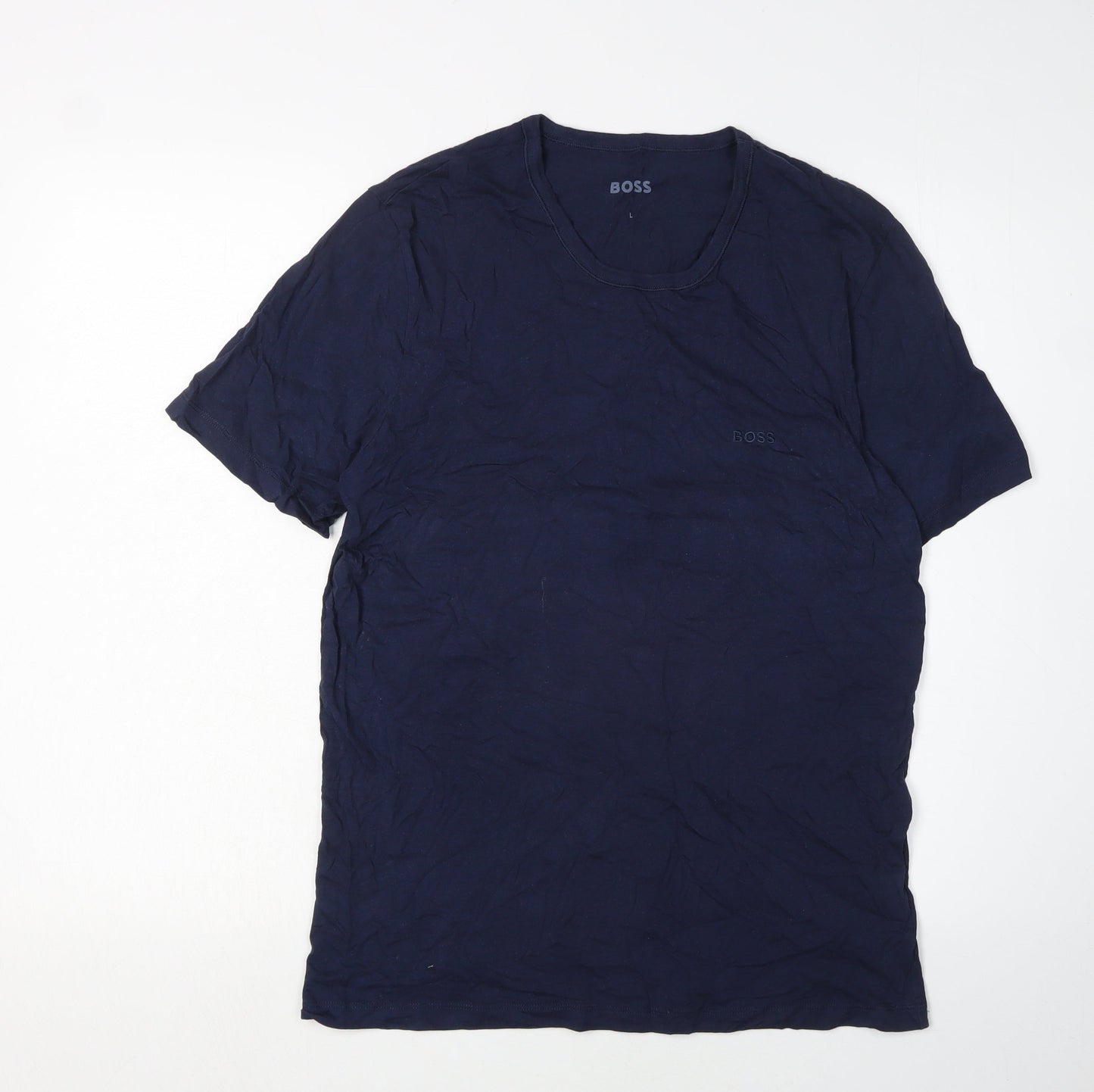 Mens UK Size L HUGO BOSS Navy  T-Shirt