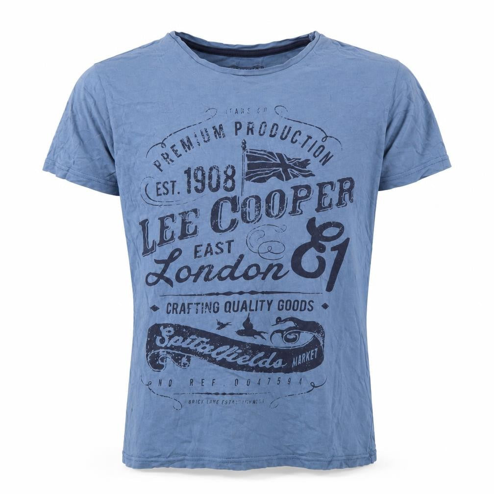 Mens UK Size S Lee Cooper Blue  T-Shirt