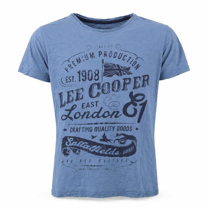 Mens UK Size S Lee Cooper Blue  T-Shirt