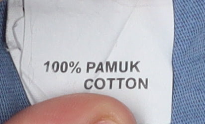 Lee Cooper Men's Blue Graphic T-Shirt, Size S