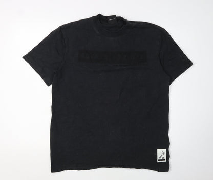 Mens UK Size M Canterbury Black  T-Shirt
