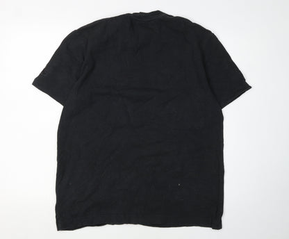 Mens UK Size M Canterbury Black  T-Shirt