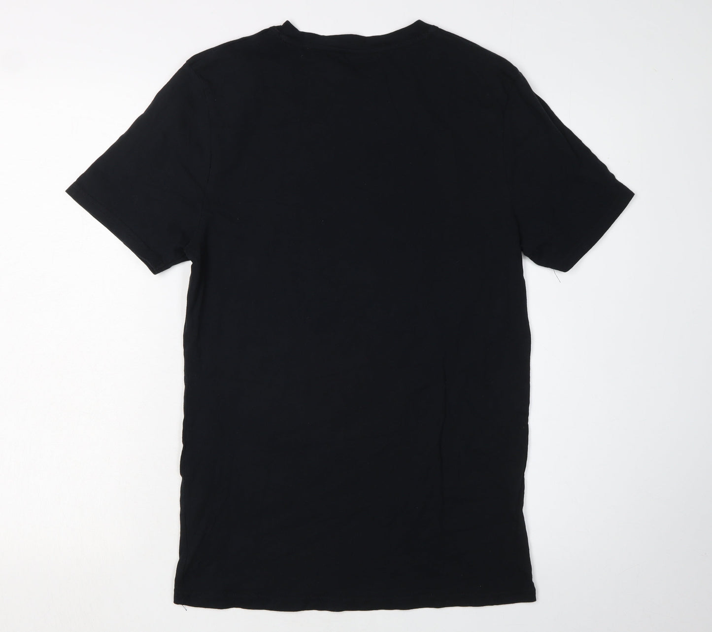Mens UK Size S ELF Black  T-Shirt