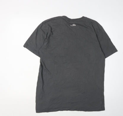 Chunk Men's Grey Medium Graphic Print T-Shirt