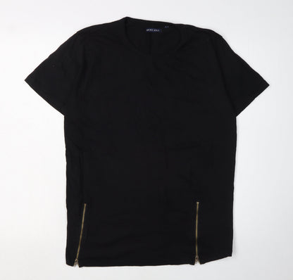 Mens UK Size L Brave Soul Black  T-Shirt