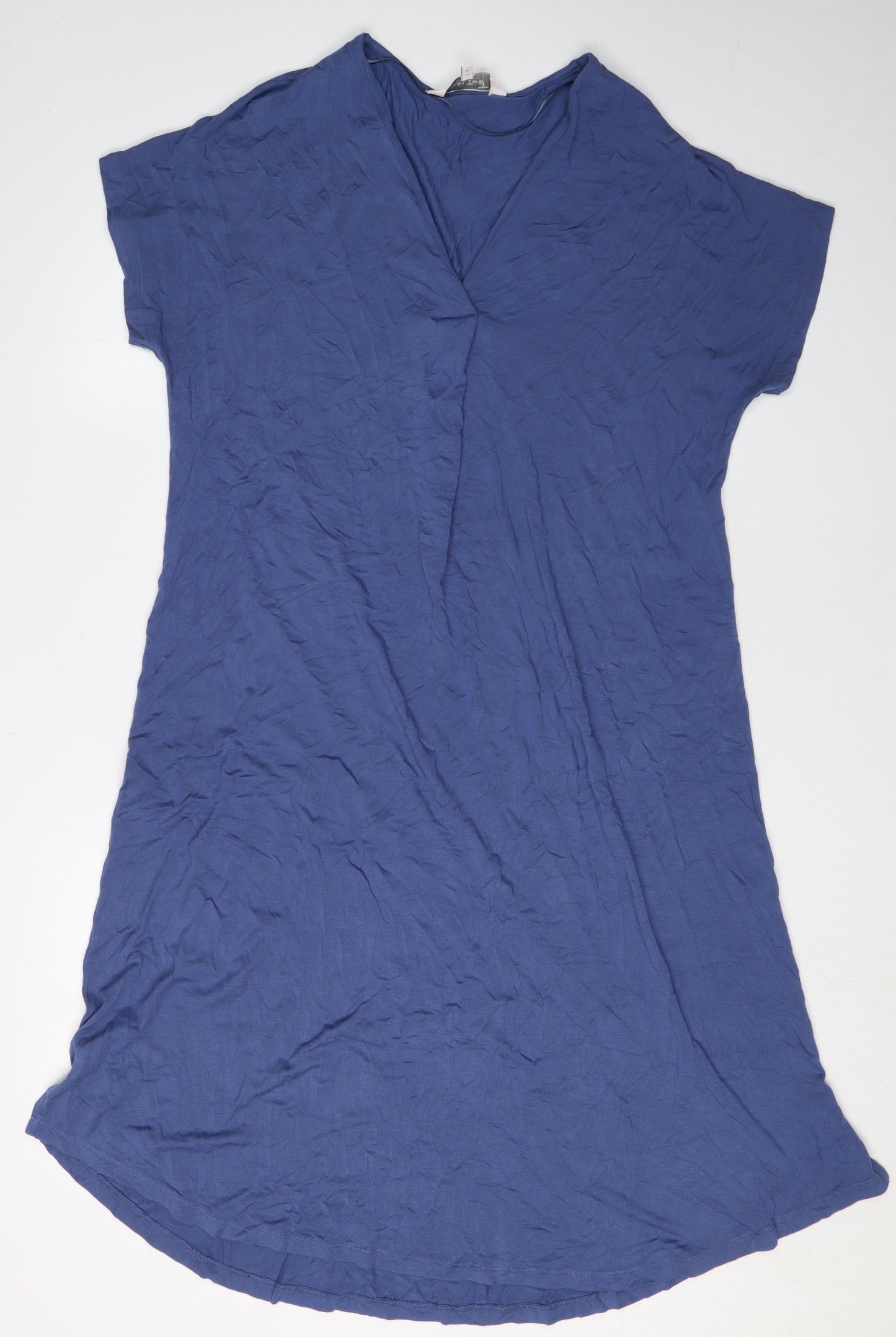 Part Two Women's Blue Short Sleeve Dress S