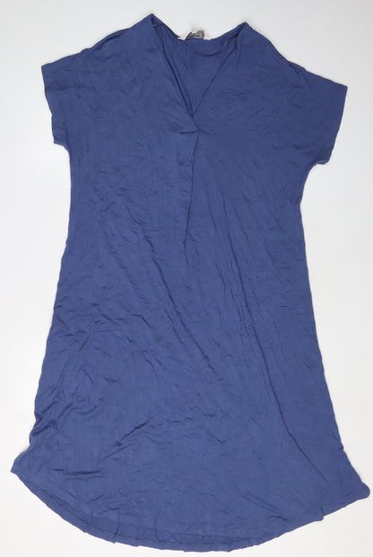 Part Two Women's Blue Short Sleeve Dress S