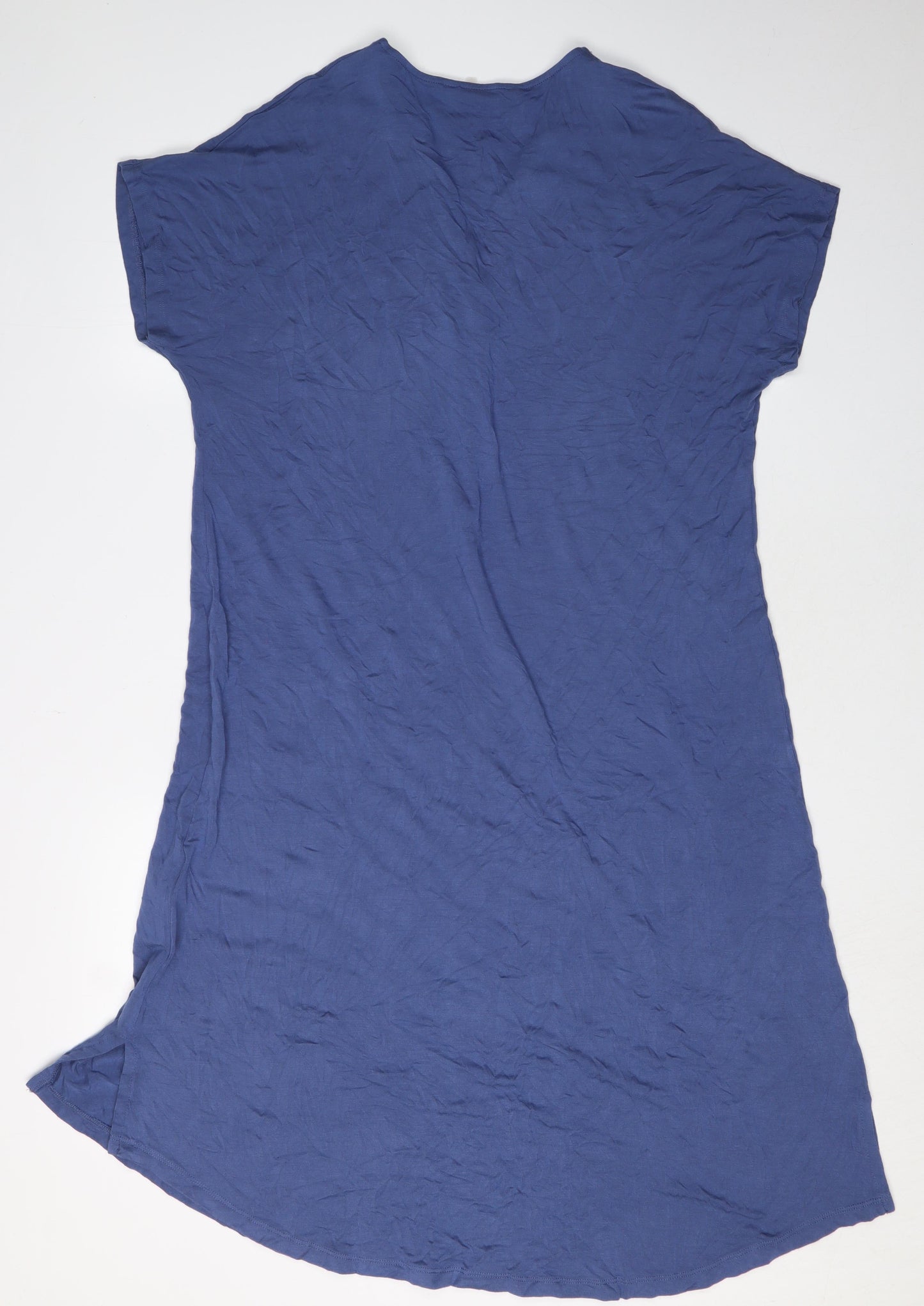 Part Two Women's Blue Short Sleeve Dress S