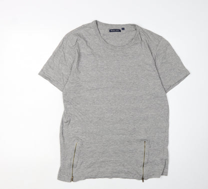 Mens UK Size L Brave Soul Grey  T-Shirt