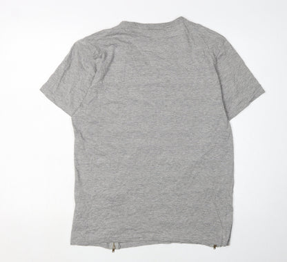 Mens UK Size L Brave Soul Grey  T-Shirt