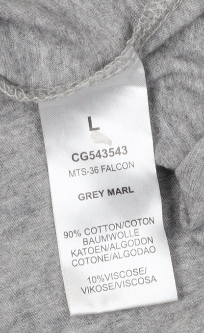 Mens UK Size L Brave Soul Grey  T-Shirt