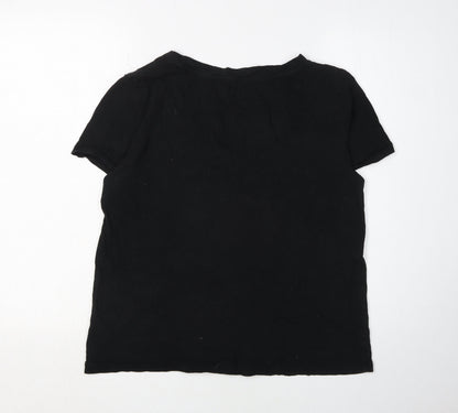 Mens UK Size M Gap Black  T-Shirt