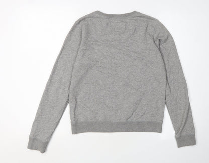 Womens UK Size 8 Jack Wills Grey Pullover Sweatshirt