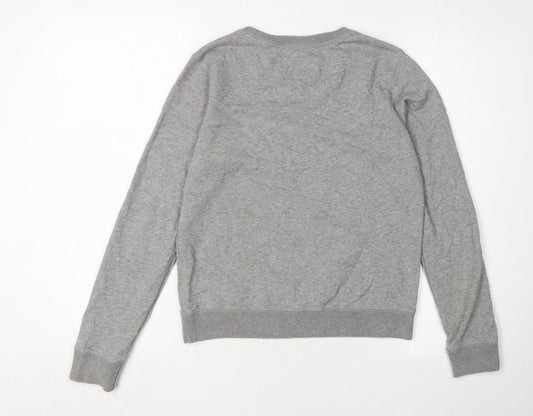 Womens UK Size 8 Jack Wills Grey Pullover Sweatshirt