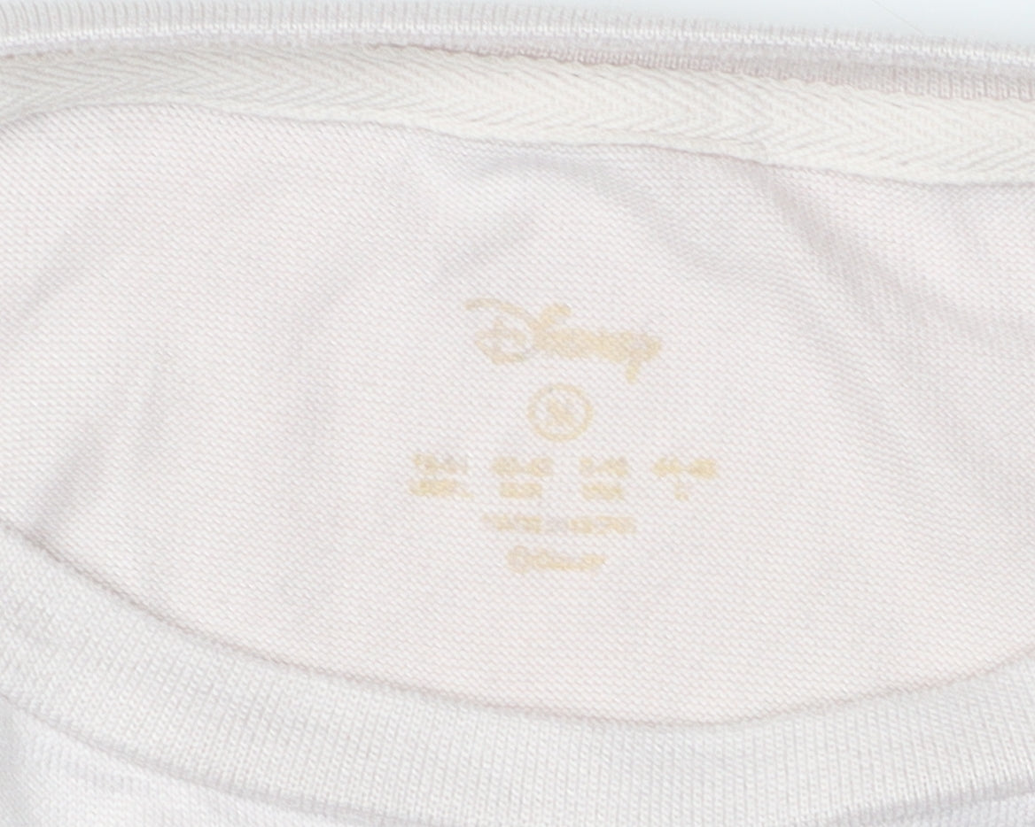 Disney Women’s Ivory Stitch Pullover Jumper - One Size