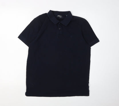 Jack & Jones Men's Blue Polo Shirt, Size M