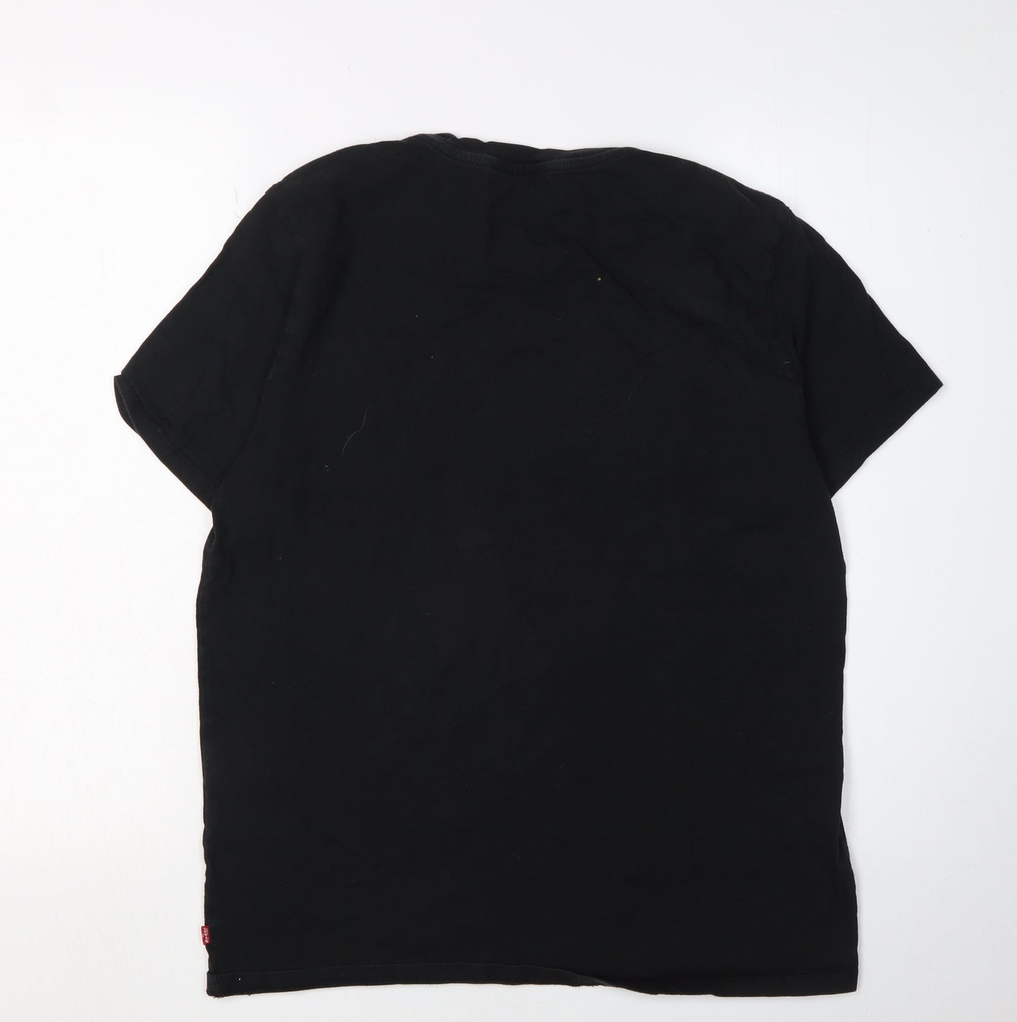 Levi's Men's Black M Graphic Print T-Shirt Crew Neck