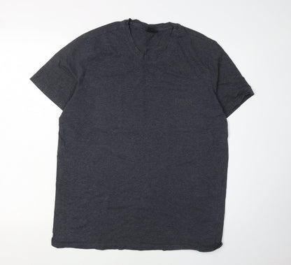 Mens UK Size L HUGO BOSS Grey  T-Shirt