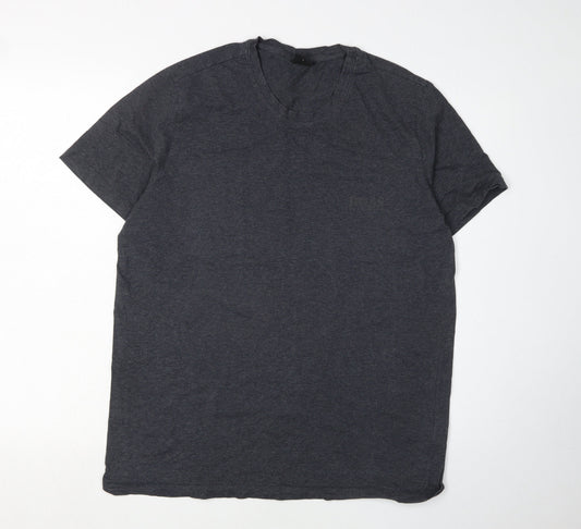 Mens UK Size L HUGO BOSS Grey  T-Shirt