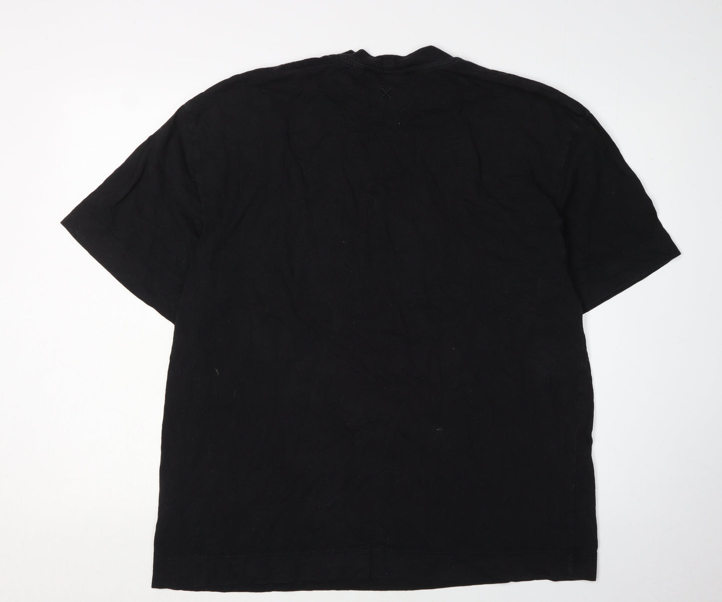 Mens UK Size 2XL COLLUSION Black  T-Shirt