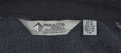 Womens UK Size 14 Regatta Black Pullover Sweatshirt