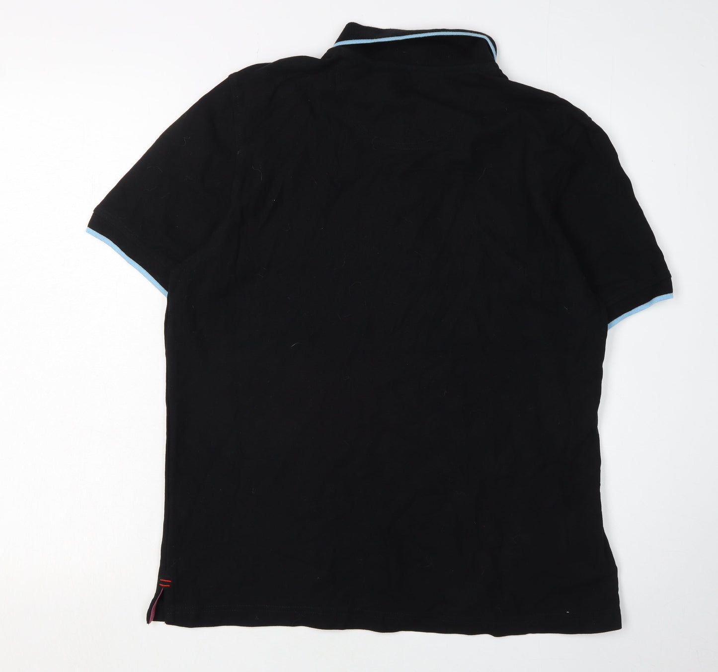 Pierre Cardin Men's Black Short Sleeve Polo Shirt M