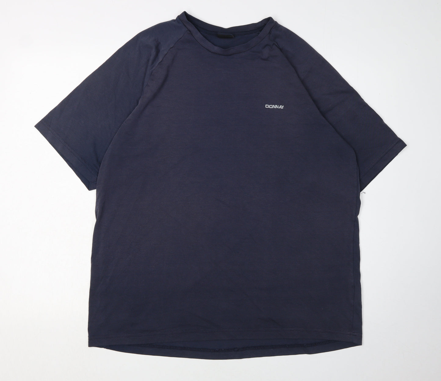 Mens UK Size L Donnay Blue  T-Shirt
