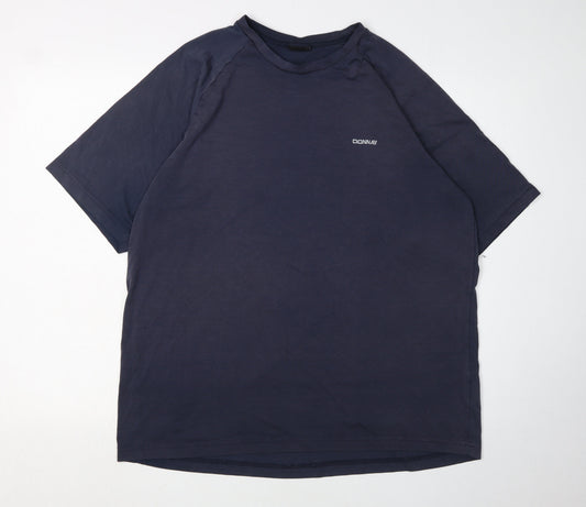 Mens UK Size L Donnay Blue  T-Shirt