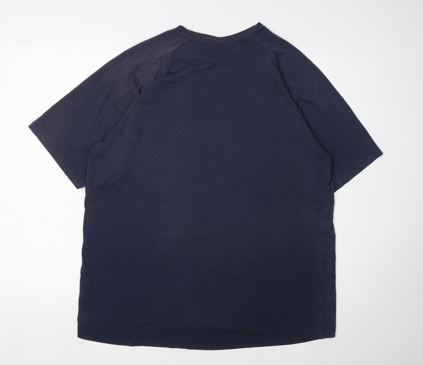 Mens UK Size L Donnay Blue  T-Shirt