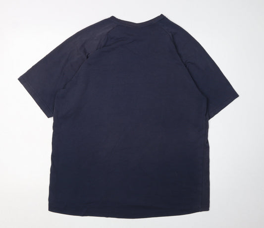 Mens UK Size L Donnay Blue  T-Shirt