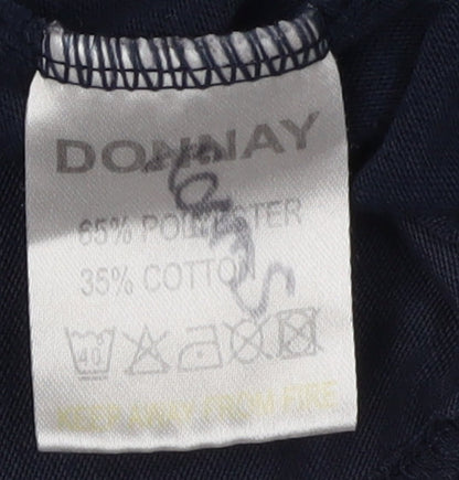Mens UK Size L Donnay Blue  T-Shirt