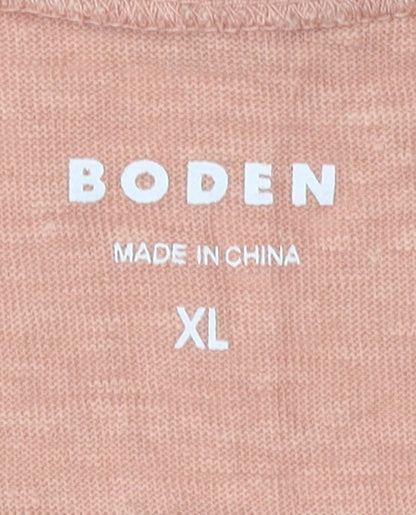 Boden Women's Pink Linen Camisole Tank Top XL