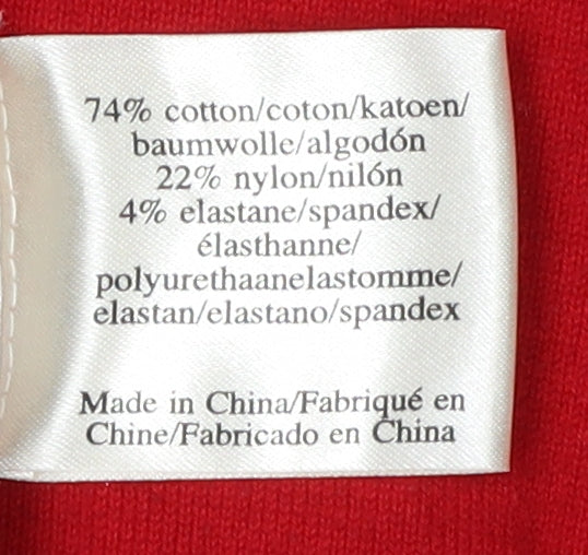 Laura Ashley Women’s Red Pullover Jumper Size 12