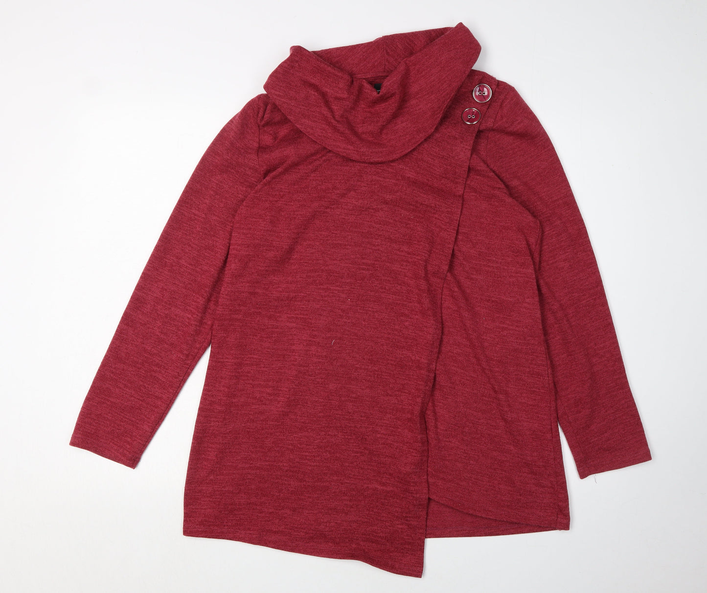 Womens UK Size 10 TIGI Red Pullover Jumper