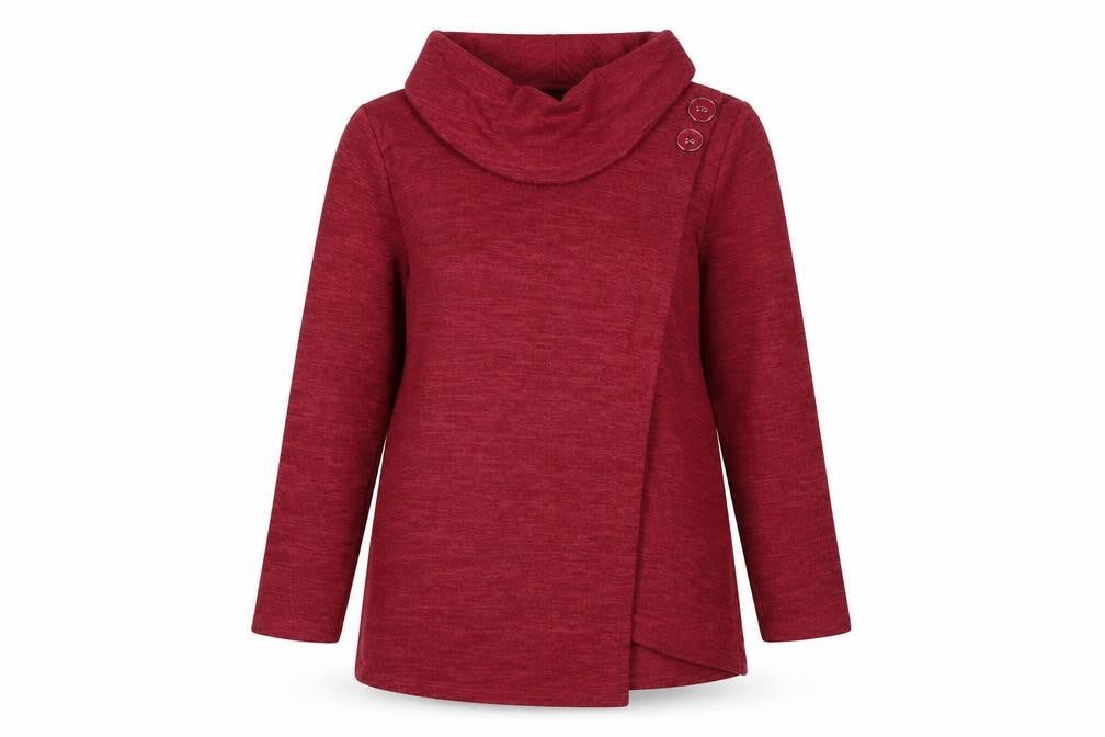 Womens UK Size 10 TIGI Red Pullover Jumper