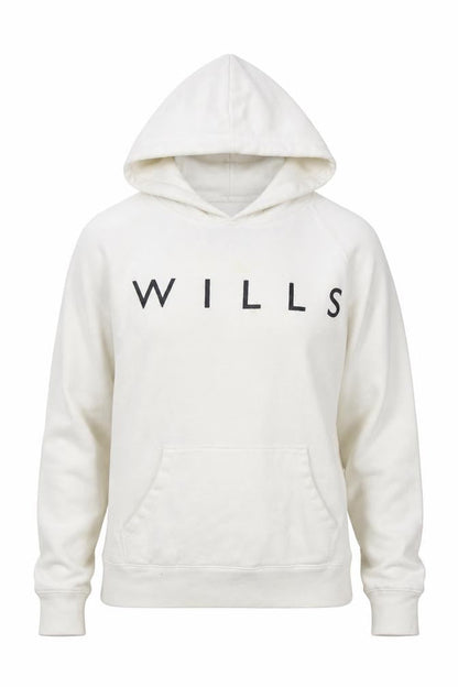 Womens UK Size 10 Jack Wills Ivory Pullover Hoodie