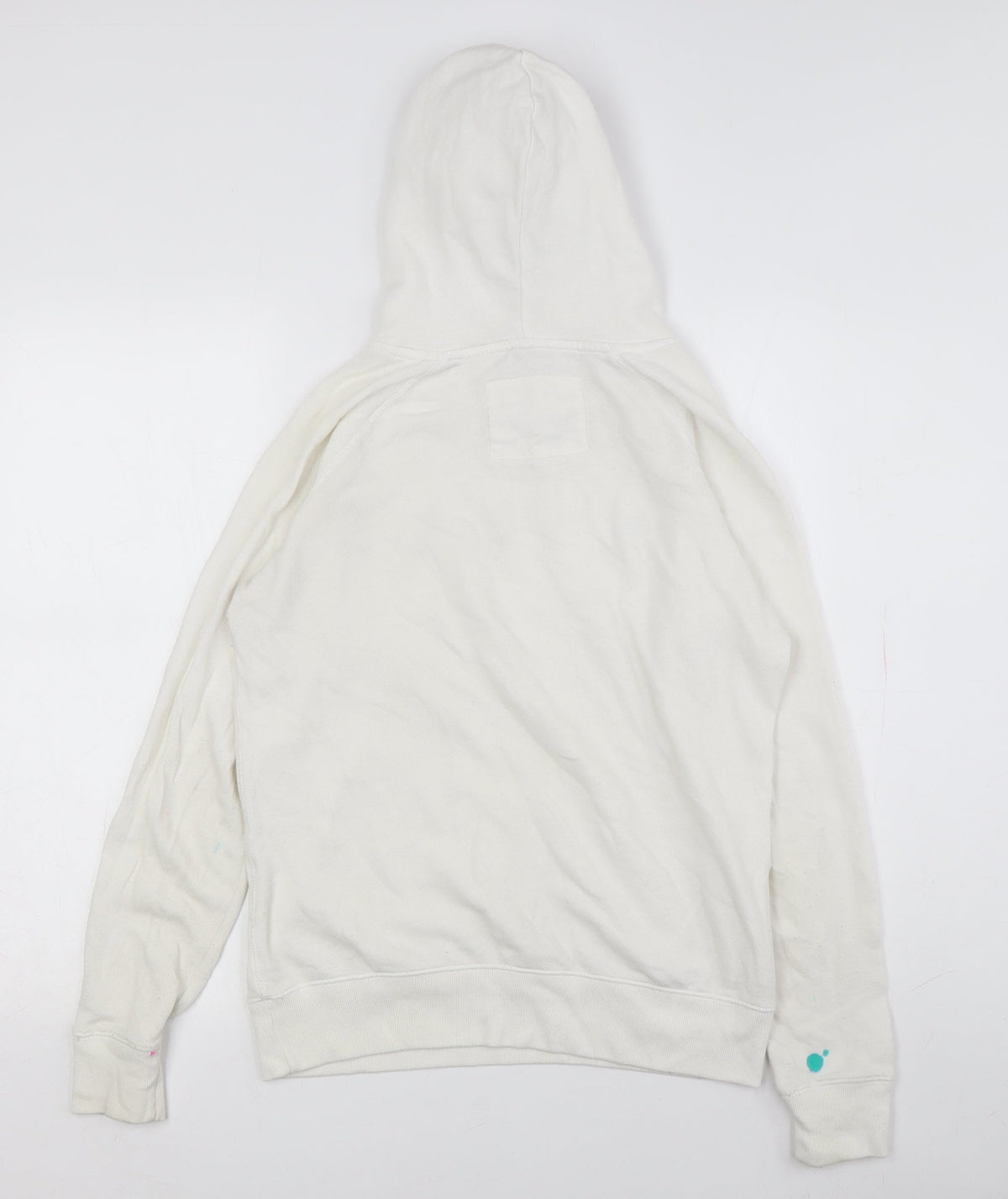 Womens UK Size 10 Jack Wills Ivory Pullover Hoodie