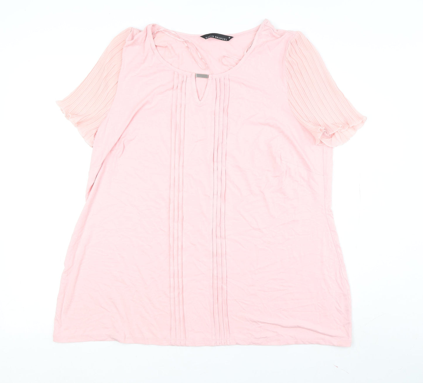 UK Size 18 David Emanuel Pink