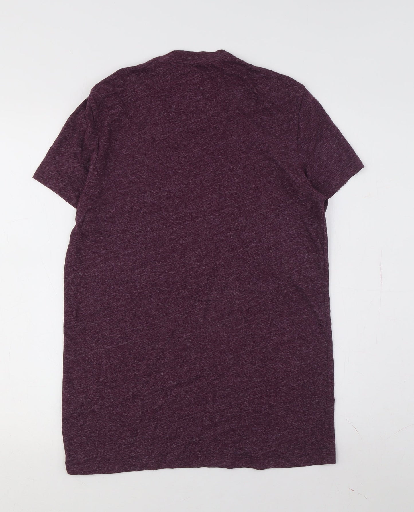 Jack Wills Unisex Purple Slim Fit T-Shirt S Jersey