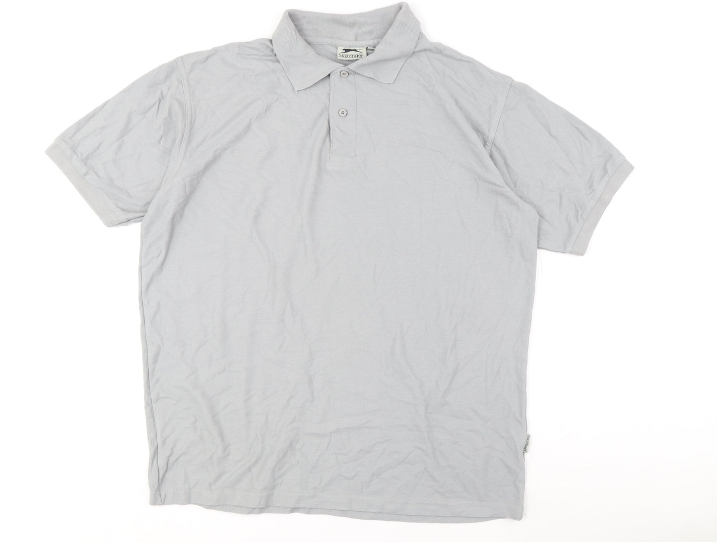 Slazenger Men's Grey XL Polo Shirt Casual