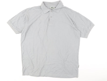Slazenger Men's Grey XL Polo Shirt Casual