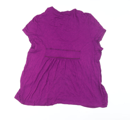 Planet Women's Purple Tunic T-Shirt XL