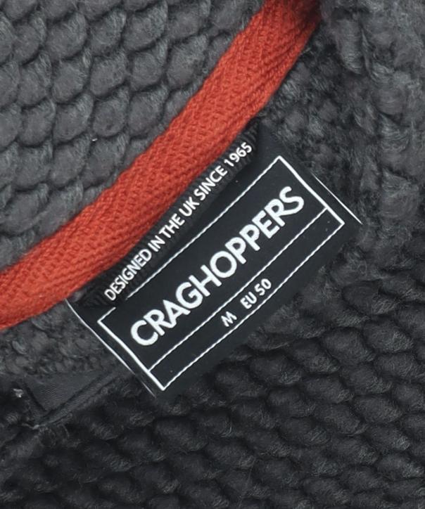 Craghoppers Men's Grey Henley Jumper M