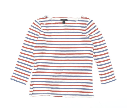 Womens UK Size XS J.CREW Multicoloured Basic T-Shirt