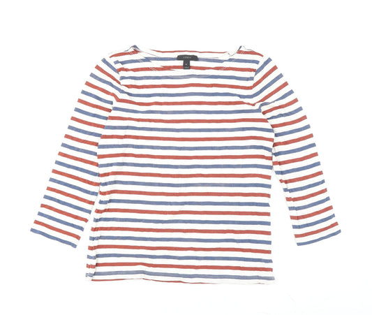 Womens UK Size XS J.CREW Multicoloured Basic T-Shirt