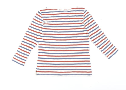Womens UK Size XS J.CREW Multicoloured Basic T-Shirt
