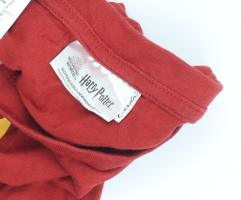 Harry Potter Boys Red Hogwarts Long Sleeve T-Shirt 10-11 Years