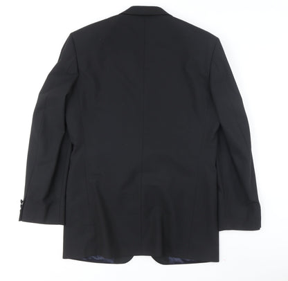 Mens UK Size 38 Marks and Spencer Regular Black Suit Jacket
