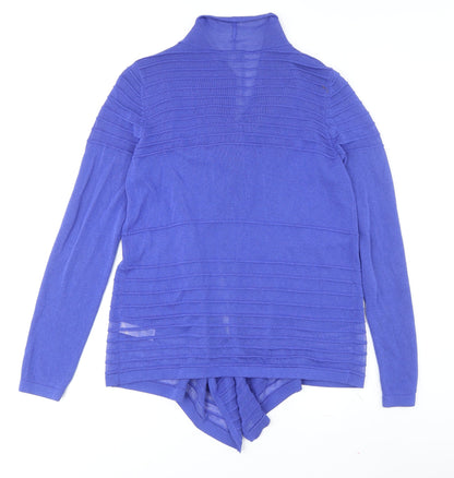 Womens UK Size M Monsoon Purple Cardigan Jumper