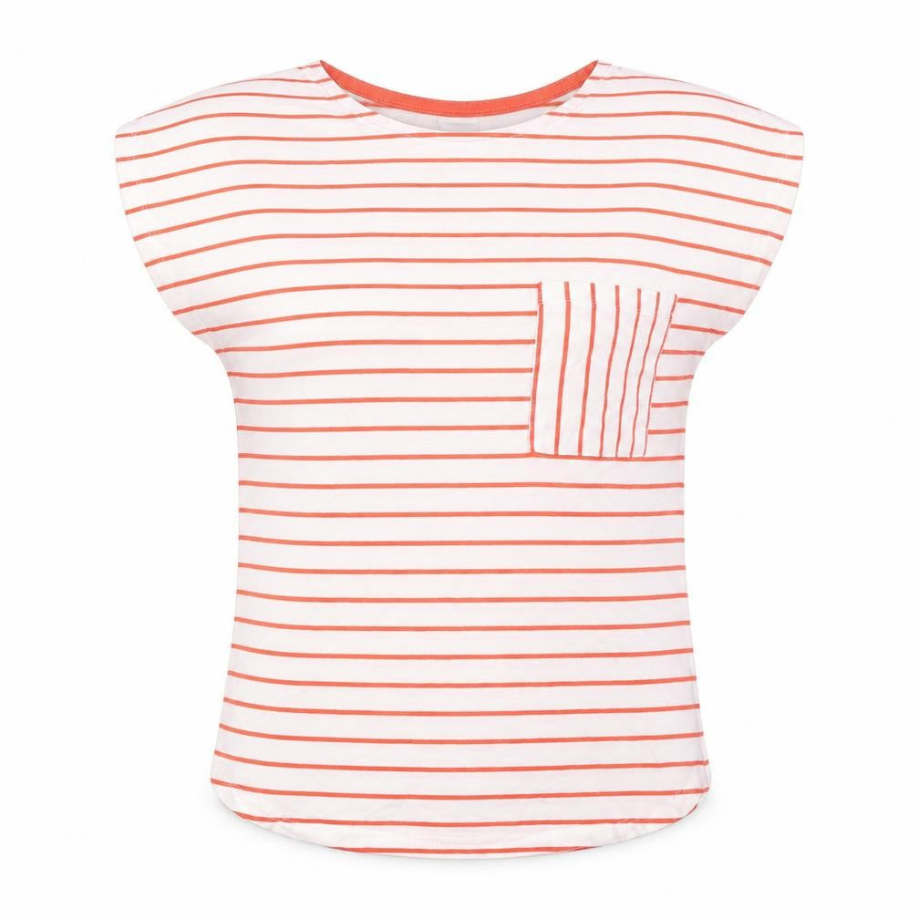 Womens UK Size XS ICHI White Basic T-Shirt